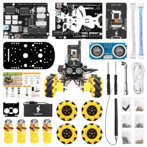 Tscinbuny ESP32 CAM Robot Car Kit High Quality Electronic Full Set Educational Robotics Kits for Arduino Programmable Kits