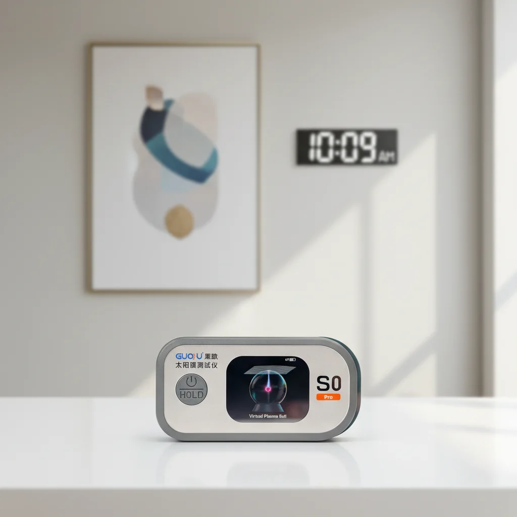 GUOOU S0 Pro Electronic Auto Meters VLT UVR IRR1400nm Blocking Rate with Built-in Electronic Plasma Ball &USB Charge