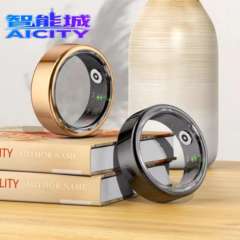 Anillo Inteligente Fitness Tracker Smart Ring Waterproof for Android Exercise Rings Heart Rate Oxygen Temperature Detection - Image 4