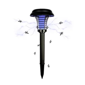 IP65 Waterproof ABS Solar Lawn Light WithSolar LED Lighting with Moths Flying Insect Control Lamp for Gardens