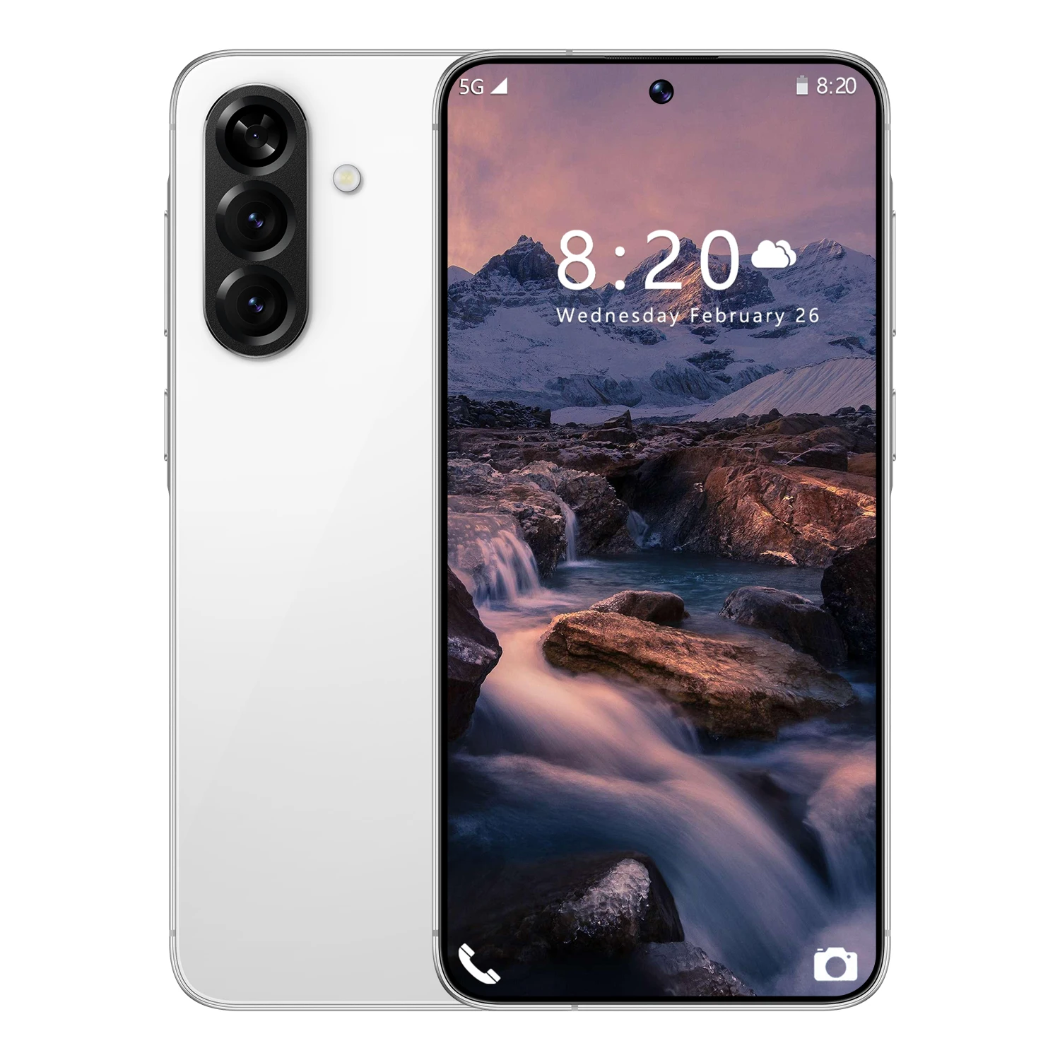 Stylish Feature Phone A56 Dual Camera & HD Screen for Fashion Lovers & Gamers with MTK Processor & Face Recognition - Image 2