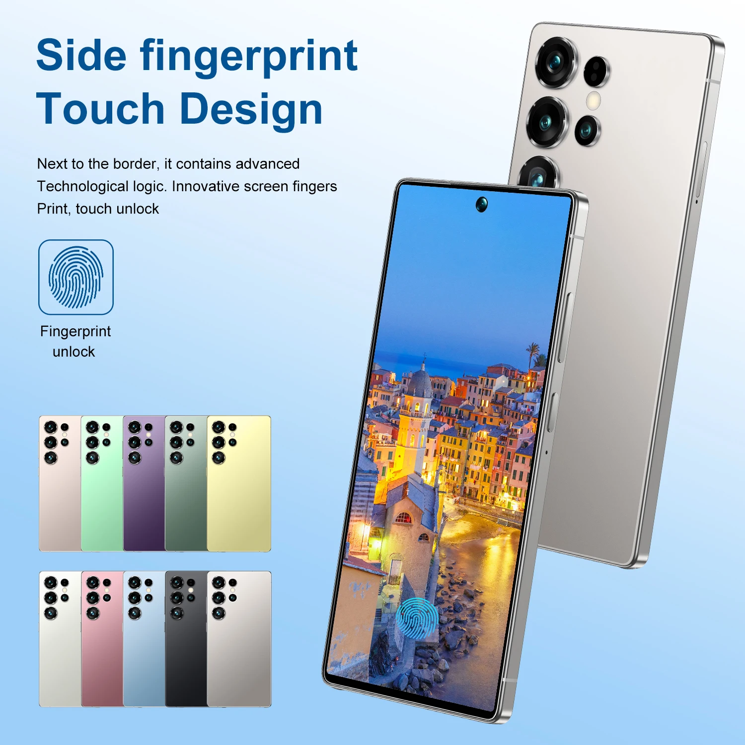 Factory Wholesale 7800mAh Durable Integrated Glass Back Cover External Control Pen Smartphone Suitable for Learning - Image 3