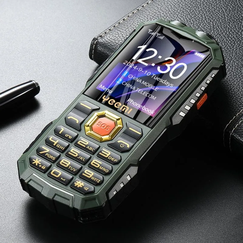 Drop Shipping GSM 2G Rugged Elderly Mobile Phone Big Battery Double Flashlight Speed Dial Dual Sim Large Button Cellphones Pack of 5 - Image 3