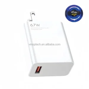 120W Fast Charger for Mobile Phone 67w 120W Max Fast Charging QC3.0 With EU US UK Standards Charger Adapter for Xiaomi Phone Pack of 5