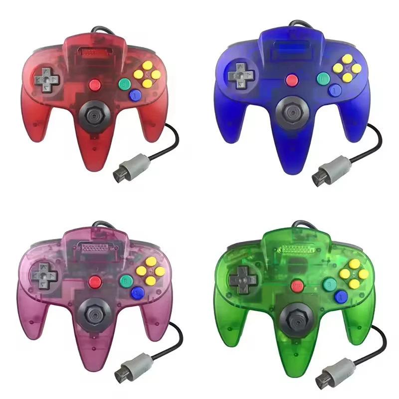 Wired USB Host Port Joystick for Nintendo N64 Controller Gamepad Gaming Handle Manette for Nintendo 64 Joypad Pack of 6 - Image 3