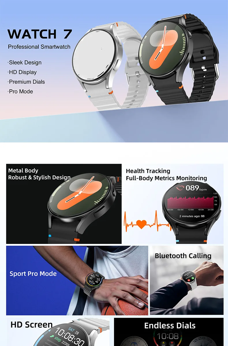 Trending Electronics Products Sports Relojes Inteligente Watch 7 Max Ultra Smartwatches Watch7 Mini Smart Watches Pack of 7 - Image 4