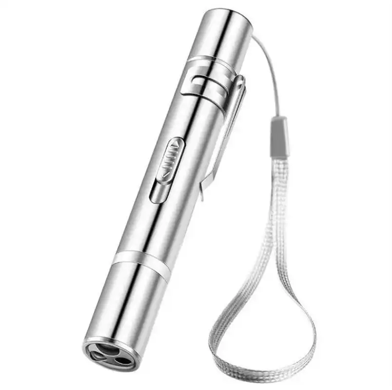 Wholesale Electronic Teasing Pen USB Rechargeable Red Dot Light Cats Training Toys Chaser Stick Interactive Pack of 2 - Image 2