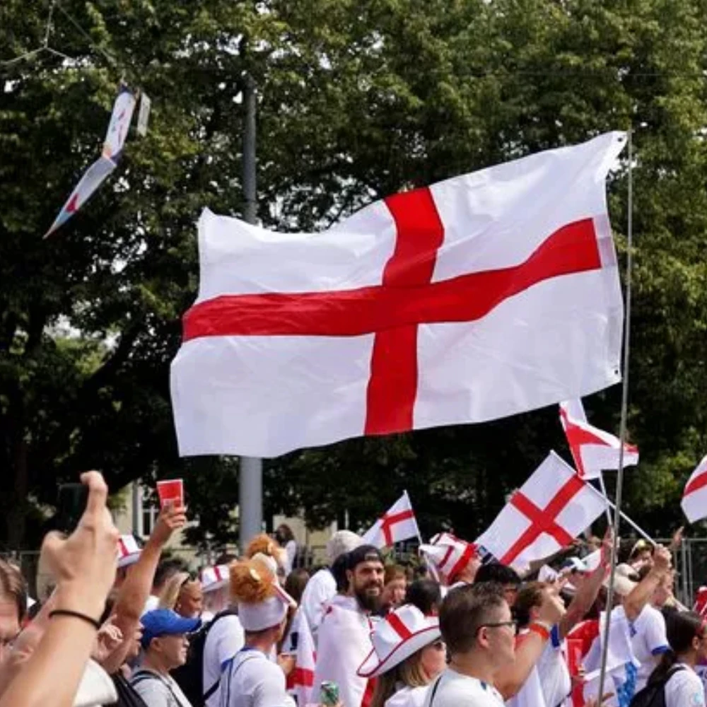 England Flag 100 Foot New Patriots Flag England Flag Shirt Car Flag Pack of 10 - Image 2