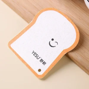 Custom Printed Absorption Rectangle Expanding Bulk Compressed Cellulose Cleaning Sponges Pack of 500