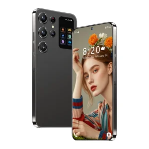 Ergonomic Grip S25 Ultra 5G Smartphone 7.3" OLED HD Display 90Hz Deca Core CPU 108MP Rear Camera LTE CDMA 8000mAh