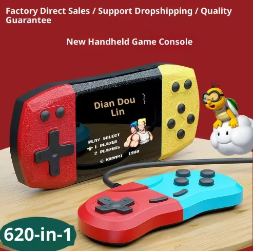 Spot Video Console Games, Handheld and Portable, with Multiple Classic Games Available for Smooth Operation at Any Time Pack of 2 - Image 3
