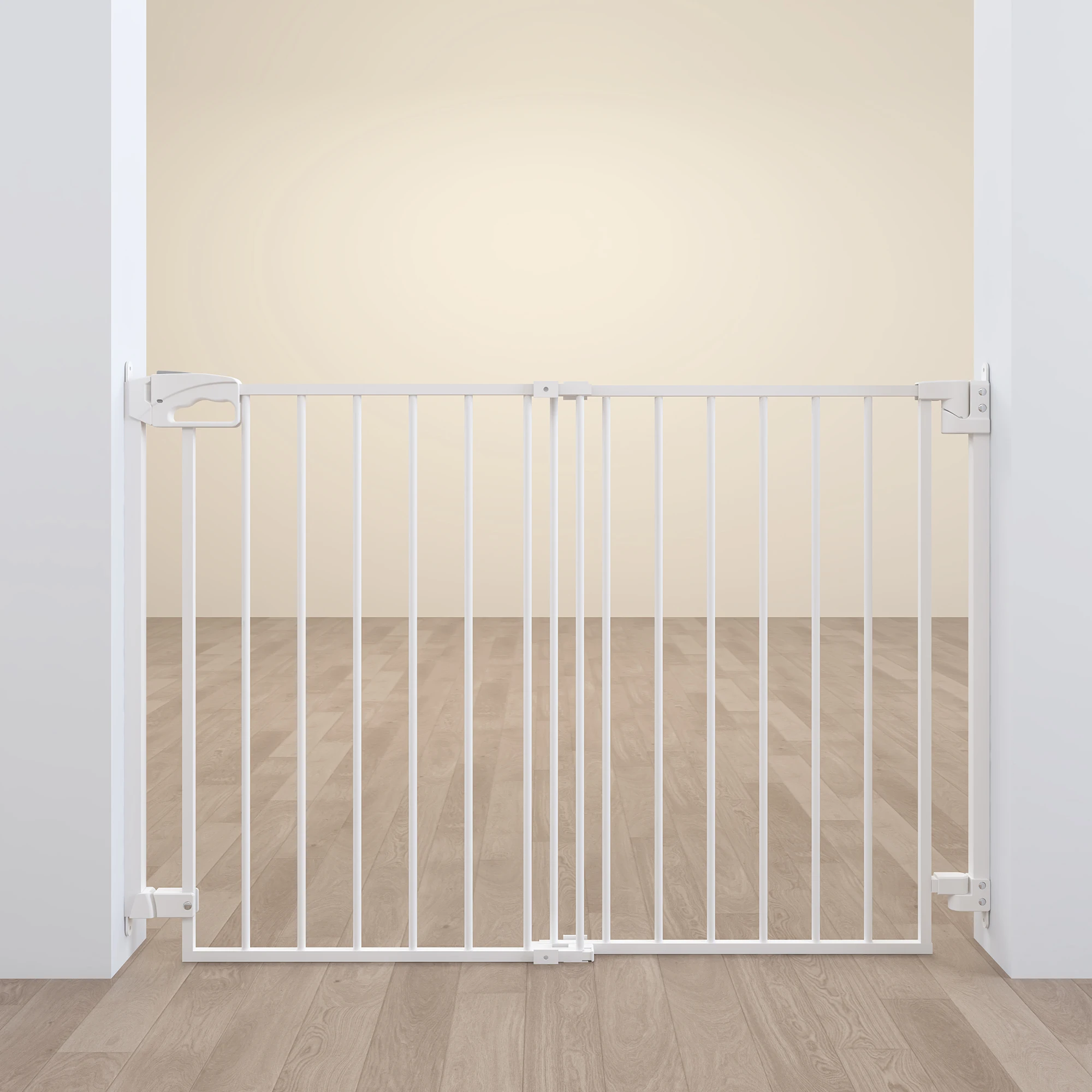 Pressure-Mounted Safety Gate for Doorways - Easy Install Pet Cages Pack of 5 - Image 2