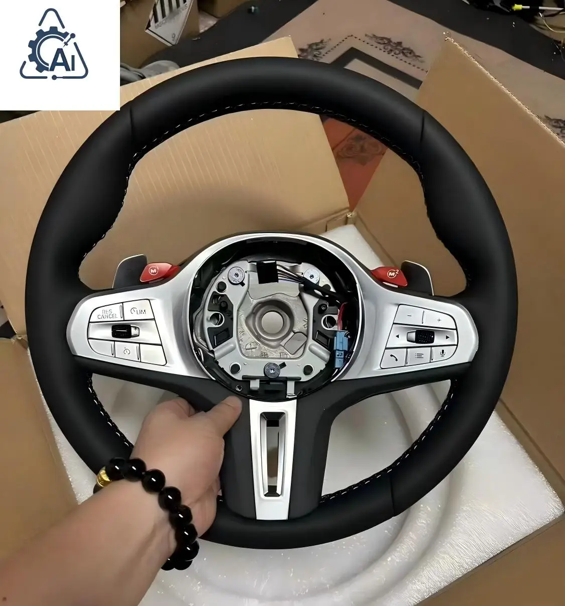 For BMW Carbon Fiber Steering Wheel Customized 2 3 4 5 6 Series G20 G30 2018-