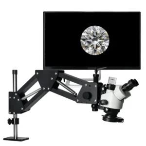4K/2K Camera 7X-45X 3.5X-90X Multi-Directional Gem Optical Tools Micro-Setting Optical Microscope for Jewelry Diamond Setting