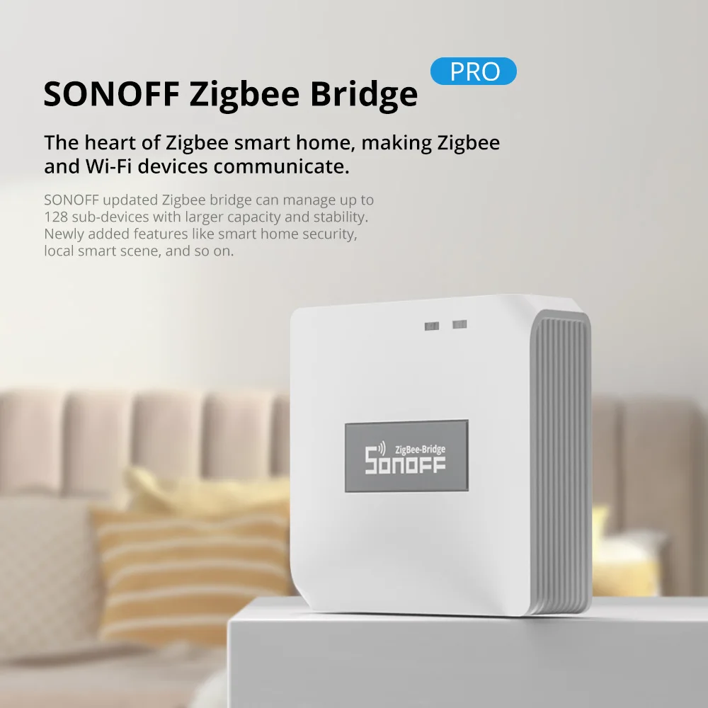 Sonoff ZB Bridge- P Smart Home Zigbee 3.0 Bridge PRO Remote Control ZigBee and Wi-Fi Devices on EWeLink APP up to 128 Sub-device - Image 2
