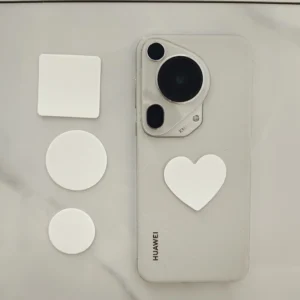 Custom Washable Microfiber Phone Screen Cleaner Stickers Plain Sticky Screen Cleaner Sublimation Blank Pack of 500