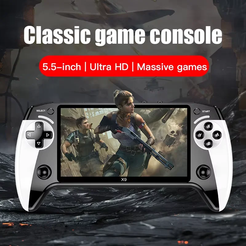 X9 Handheld Game Console Handheld Game Player Gaming Console Retro Game Console Retro Gaming Device Retro Handheld Mini - Image 2