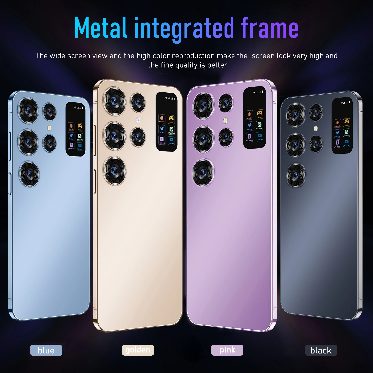 Global Version S24 Ultra Smart Phone 7inch 16+1TB Unlock S-Pen 4G WIFI Inteligente Cheap S23 S24 Mobile Phones - Image 4