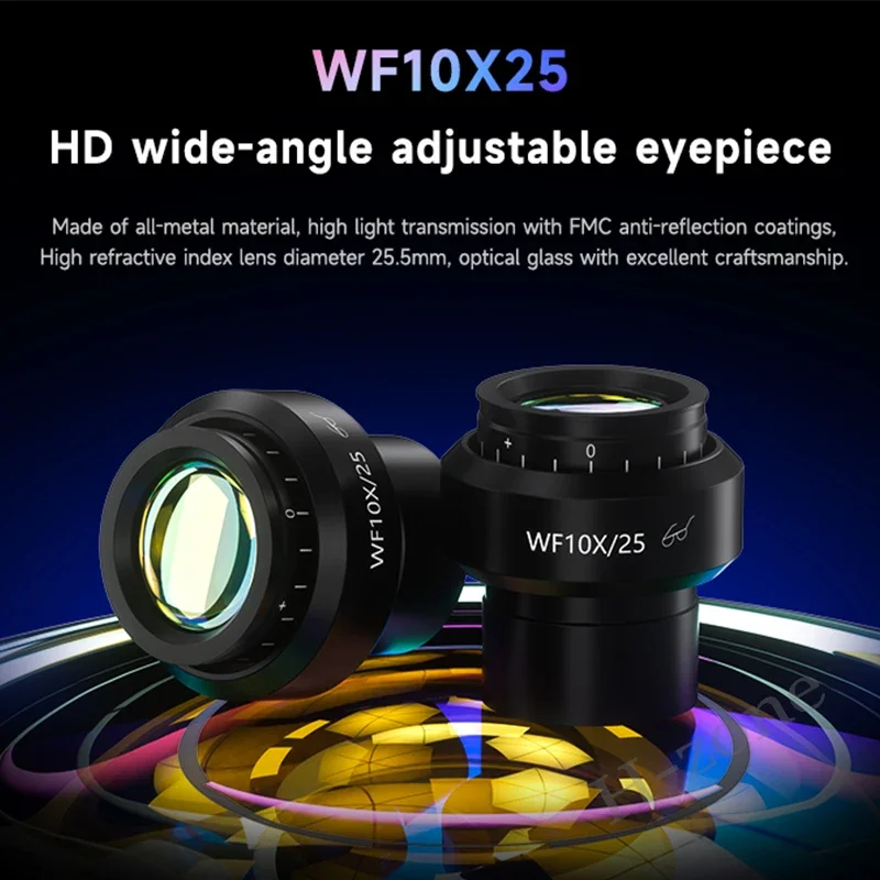 Mechanic 6560T-B11 6.5-60X Magnification Stereo Trinocular Microscope with Adjustable Eyepiece for Motherboard Soldering Repair - Image 4