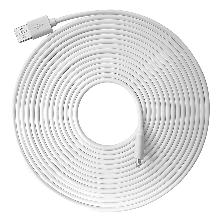 Wholesale High Quality Data Cable Mobile Data Cabo Charger 1m 2m 3m 5m PVC Round V8 USB a to Micro USB Cable Phone Charger Cable - Image 2