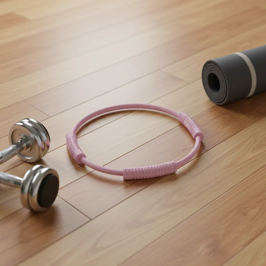 Factory Direct Sale Low MOQ Foldable Pilates Ring New Product Yoga Pilates Exercise Auxiliary Equipment Silicone - Image 4