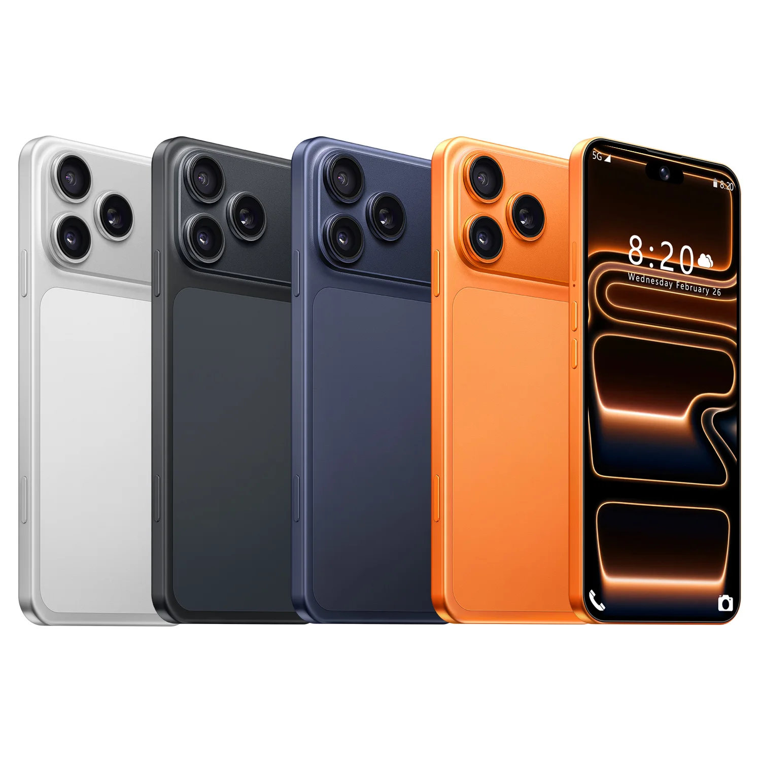 I17pro OALE Android Phone 16GB+1TB 7.3" 4G5G Smartphone Fast Shipping