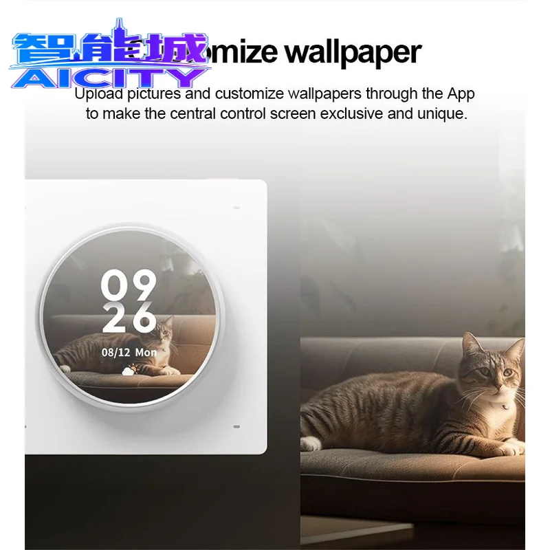 Touch Panel 3 Gang Switch Rotatable Dimming Switch Working with Wireless Zigbee Light Dimming Driver Tuya Smart Life APP - Image 4