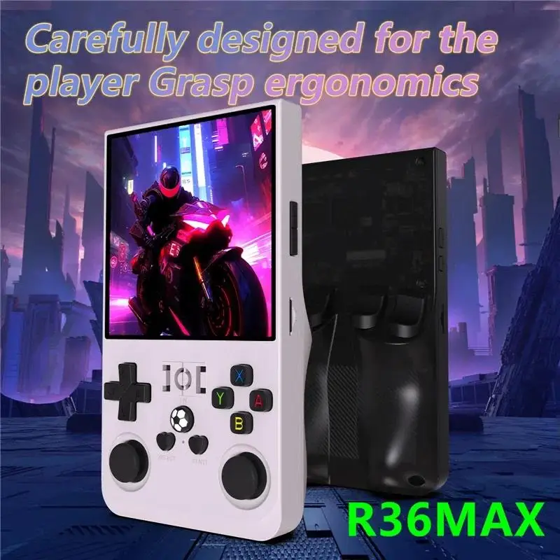 R36 MAX Portable 15000+ Game Console 4.0 Inch Open Source Pocket Video Player 64GB 128GB R36S Handheld Video Retro Game Console Pack of 5 - Image 3