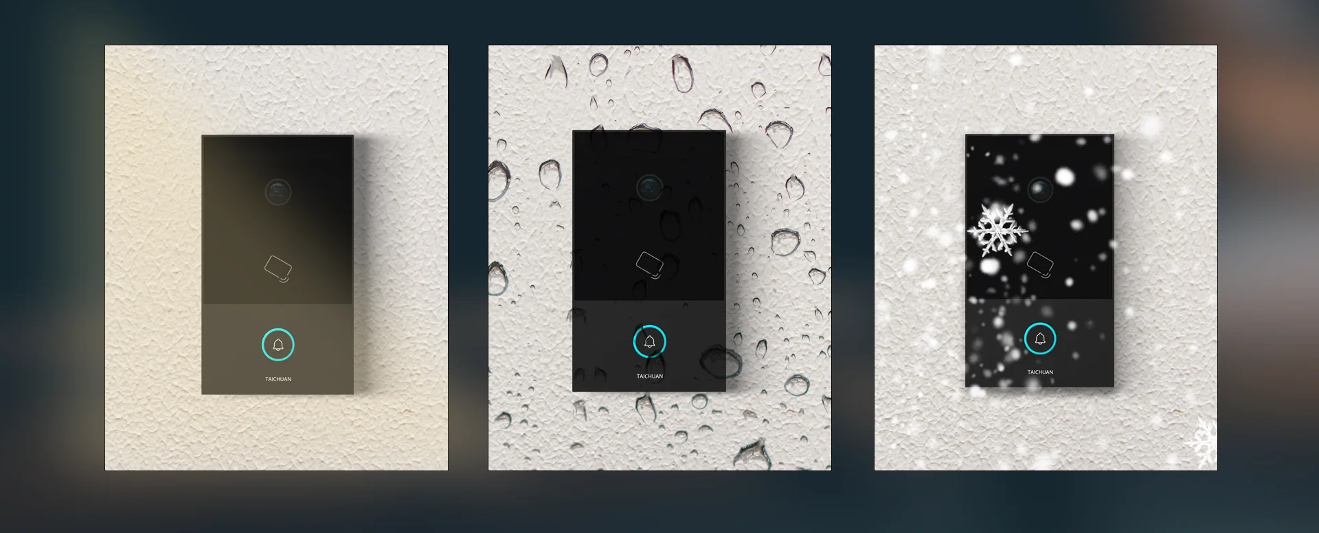 One-Button Tuya App Remote Video Door Phone Villa and Apartment Wired Outdoor Doorbell with Card Type - Image 4