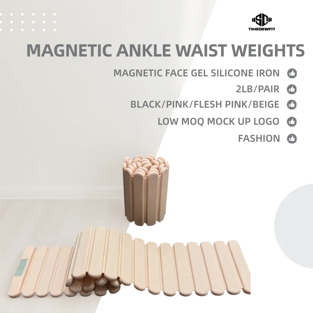 Eco Friendly Face Gel Silicon Magnetic Ankle and Wrist Weights Magnetic Weights