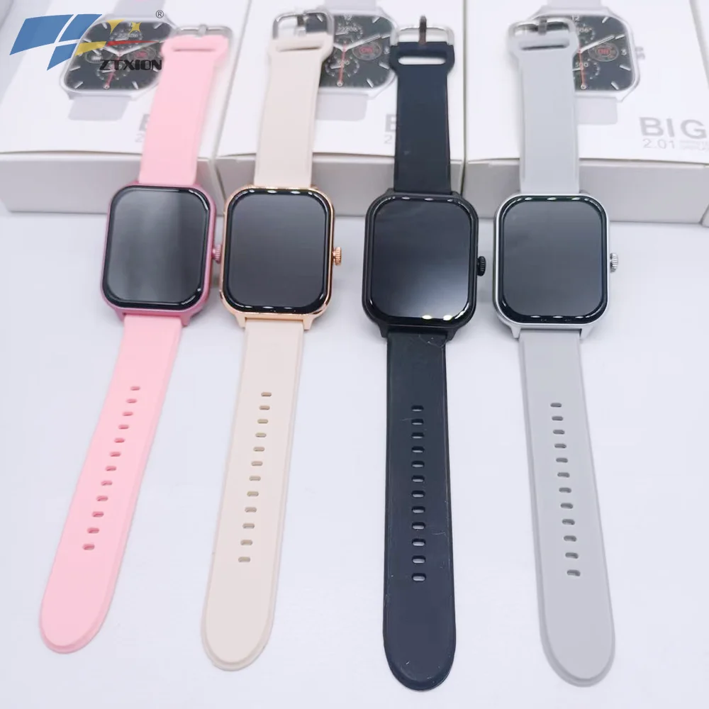 L16 Smart Watch Men Women Fitness Trackers Bracelet Smart Clock Waterproof Smartwatch Android IOS Pack of 5 - Image 2