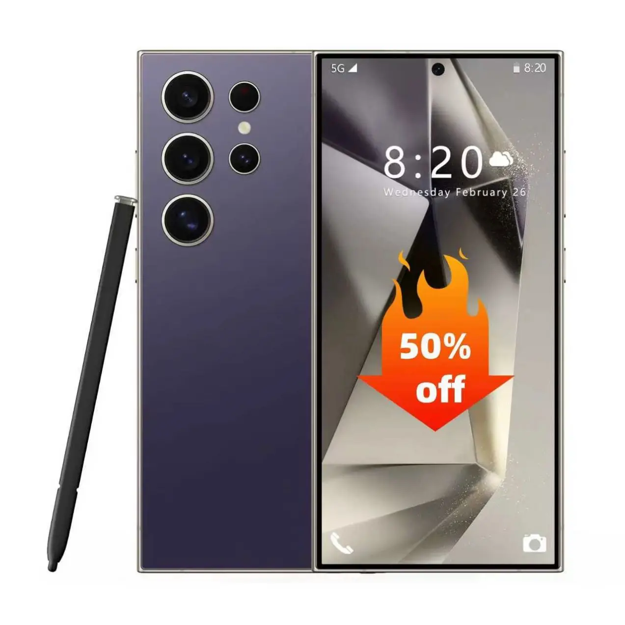 Phones S25 ultra Smartphones for S25 ultra 16GB+1TB 5G Dual SIM Cellphone Mobile Phone S25 ultra 5g Smartphone