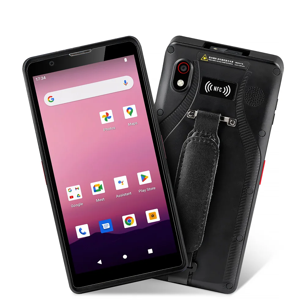 6 Inch Full Touch Android 12 4G Mobile WIFI PDA 2D Handheld Data Collector Logistics Warehouse Stock Rugged Industrial PDA