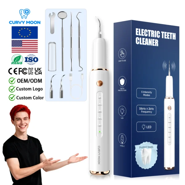 Products Dental Calculus Scaler Whitening Tooth Ultra Sonic Teeth Home ...