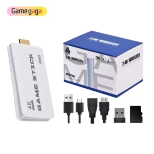 Yo M15 Game Stick 4K Gaming Stations 64GB Retro 20000 Games Retro Video Game Stick 2.4 Joystick for PS1