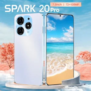 Brand New Tecno Spark 20 Pro Phone HD+ 5g Smartphone Plus10-core 5g Network 7000mah Android14.0 16GB+1TB Mobile Phone