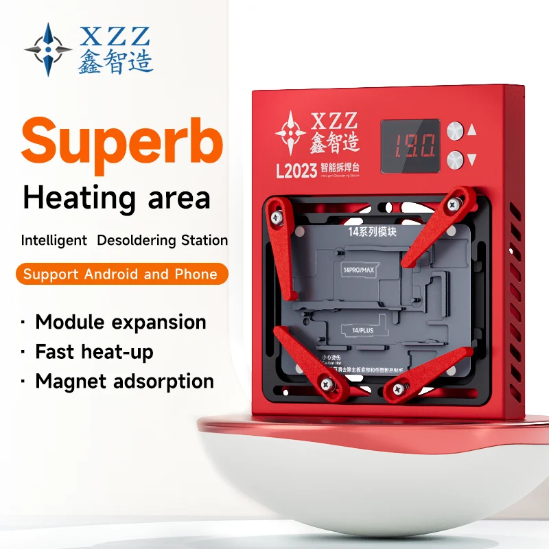 XZZ L2023 Middle Layer Heating Face ID PCB Board Repair Heating Platform Preheater for X-17 Pro Max Series Desoldering Station - Image 4