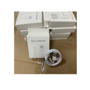 Factory Fast Charging 2A USB-C to USB Data Cable with Box 1m Cable for Mobile Phones Printers Computers