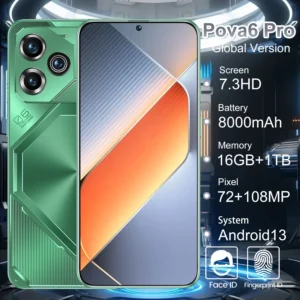 Pova 6 Pro Max Charging Stations Mobile Phone Bag Screen HD 108MP Crossbody Display for Travel Waist Pack Sale