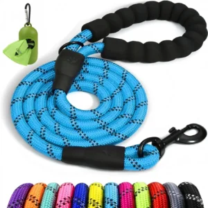 New Durable Nylon Anti-Bite Reflective Eco-friendly Solid Customized Color Dog Walking Rope Explosion-Proof Chest Back Chain Pack of 50