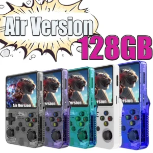 Newly Air Version 128GB R36S PS K36 X6 Mini Portable Retro Video Handheld Game Console