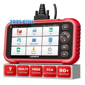 LAUNCH CRP123I V2.0 Elite OBD2 Scanner 2025 Lifetime Free Update Tool for Engine ABS SRS Diagnostics Tools