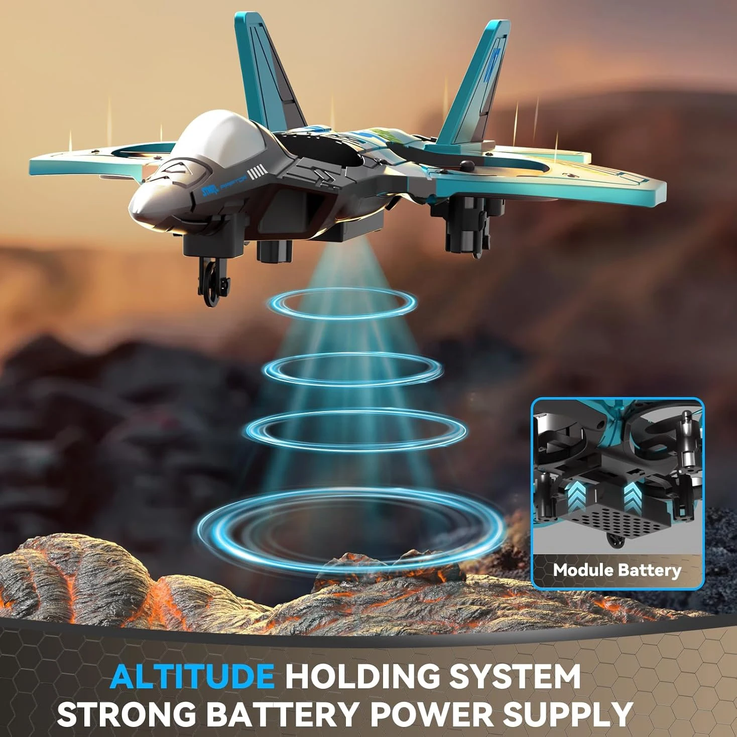 WGNRC V17 Epp Foam Remote Control Aircraft Car 360 Flip Rc Jet Fighter Toy Altitude Hold Speed Shift Gravity Sensing Rc Aircraft - Image 3