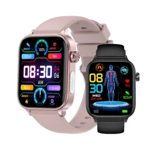 ET570 1.96inch Tft Ips Large Full Color Touch Screen Smart Watch 340mah Battery Fitness Tracker Ip68 Waterproof Sports Watch