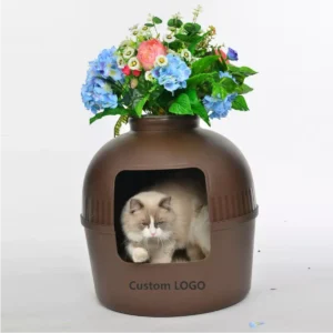 Cat House Wholesale Multifunctional Removable Cover for Pet Bed Plant Flower Accessories Pack of 3