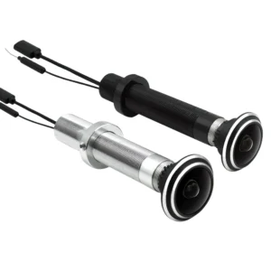 HD WiFi Doorbell Door Viewers Video Camera Peephole Wide-angle Motion Detection One-Way Audio 3MP H.265 Compression Built-in