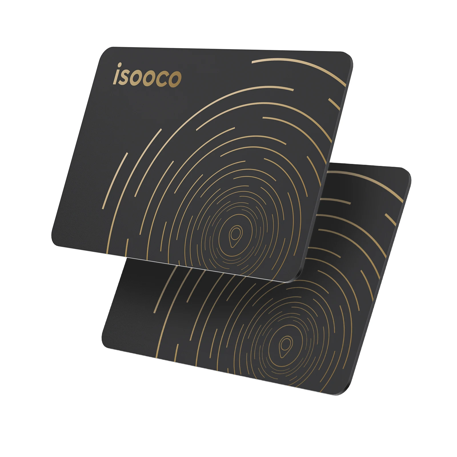 Isooco IP67 Waterproof GPS Navigation Tracker Wi-Fi for Locator FindMy IOS Smart Wallet Bag Personal Use