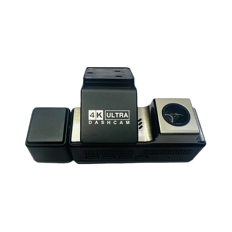 Front Real 2K Inside1K Rear1K Build GPS ADAS Driving Assistance Three Cameras 150° Wide Angle Loop Recording APP Control Dashcam