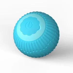 Dropshipping Electric Interactive Durable Pet Rolling Ball Toy Silicone Rolling Moving Chase Pet Play Accessory for Cats & Dogs Pack of 2