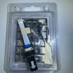 10-Slot SIM Card Adapter Multi-SIM Card Reader Mini SIM Nano with Independent Control Switch for IPhone5/6/7/8/X